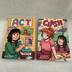 🎨📚 ACT & CLASH – Graphic Novels by Kayla Miller